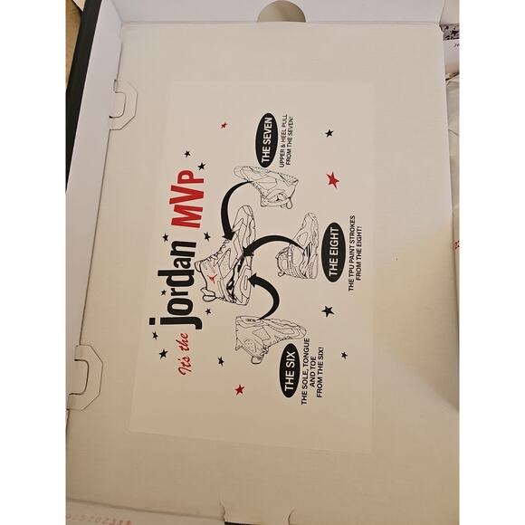 DZ4475-208 Nike Jumpman MVP Truck Brown White Magma Orange (Men's. Size 10 - Picture 10 of 12